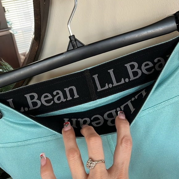 L.L. Bean Midweight Base Layer Pants Classic Fitted Leggings Stretch Outdoor - Picture 6 of 13